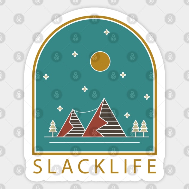 SLACKLIFE Sticker by Nosa rez